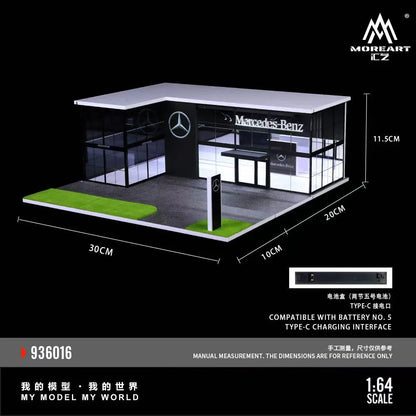MoreArt Diorama 1:64-Mercedes-Benz MO936016