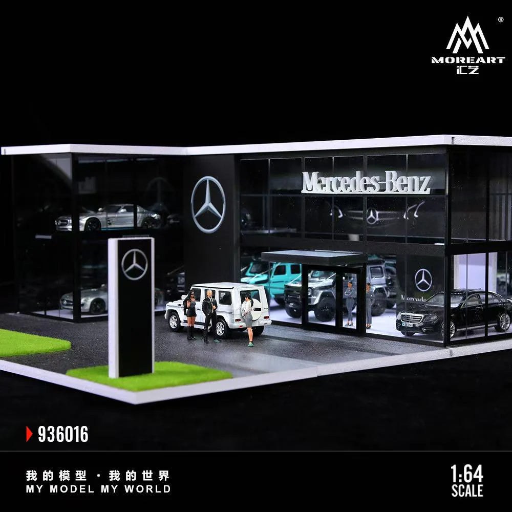 MoreArt Diorama 1:64-Mercedes-Benz MO936016
