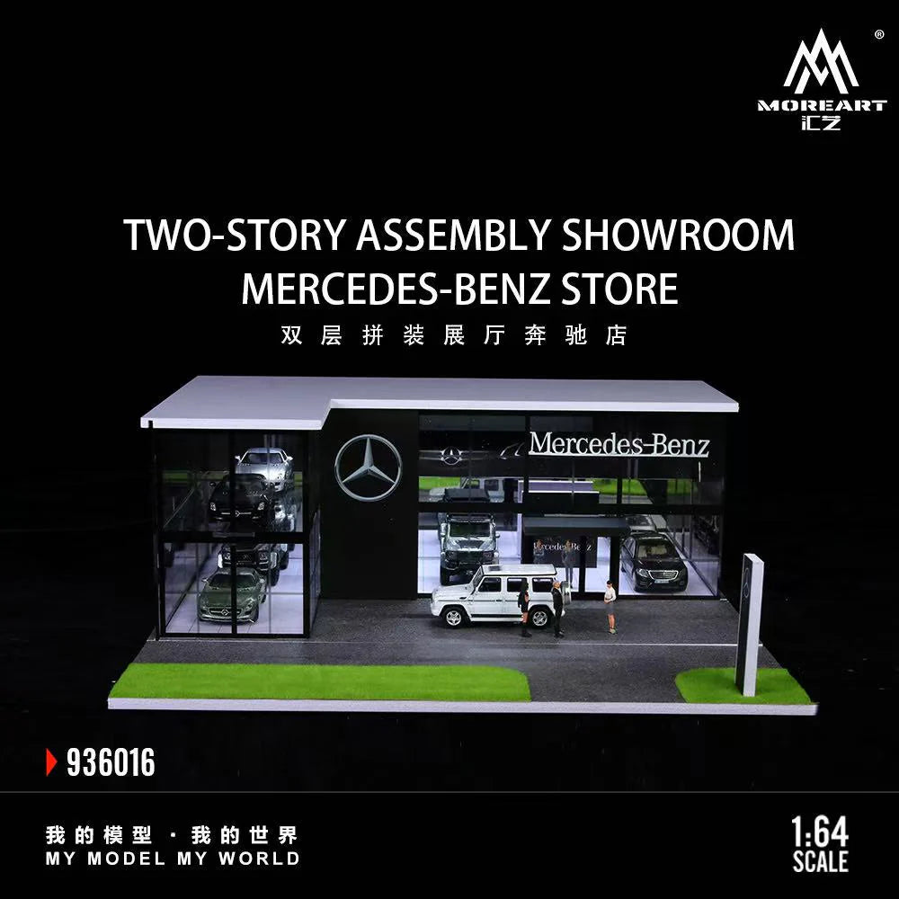 MoreArt Diorama 1:64-Mercedes-Benz MO936016