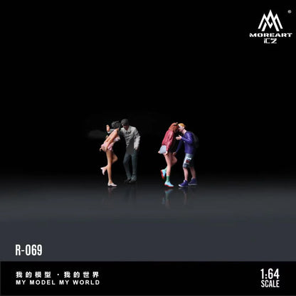 MoreArt 1:64 Diorama ensemble de figurines Intimate Partner – MO223069