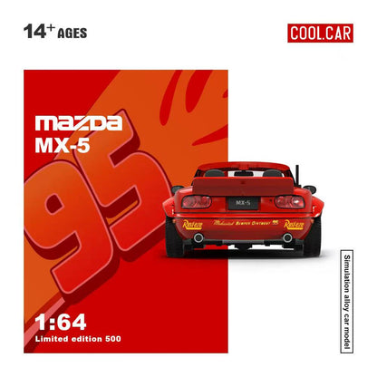 CoolCar 1:64-Mazda MX-5- Lightning McQueen  CC646915