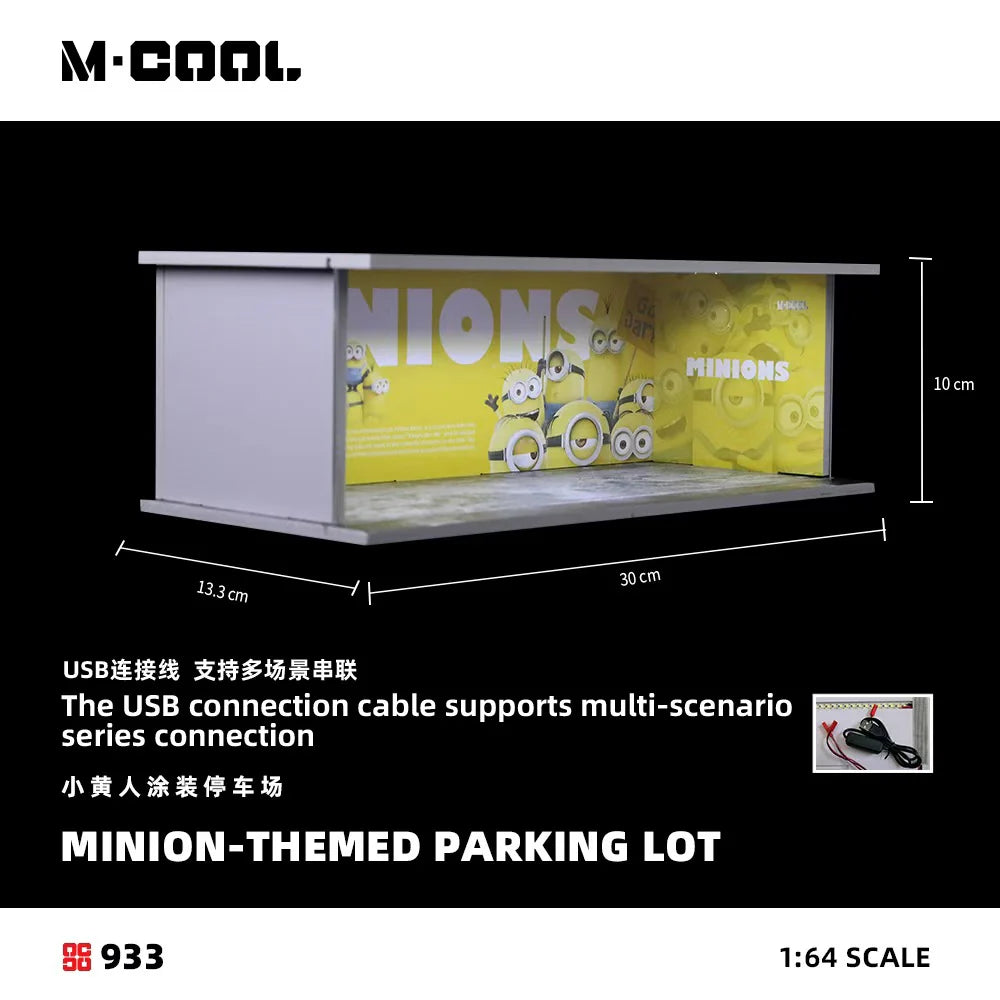 M-COOL Minions Simple Lighting Assembly Scene Model 1:64 MC914933