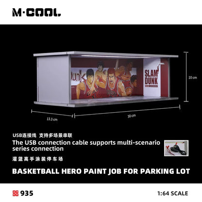 M-COOL Slam Dunk Simple Lighting Assembly Scene Model 1:64 MC914935