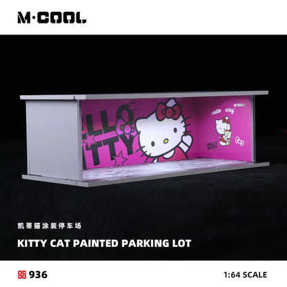 M-COOL Hello Kitty Simple Lighting Assembly Scene Model 1:64 MC914936