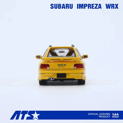Subaru Impreza WRX Jaune 1:64 – ATS Model ATS881506