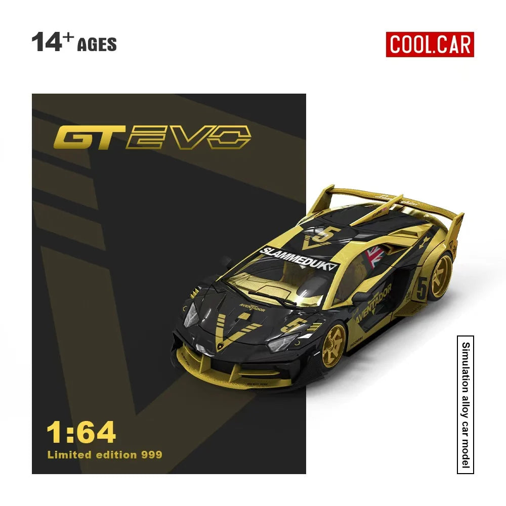 Lamborghini GT EVO V5 Black Gold – Cool Car 1:64 CC643831