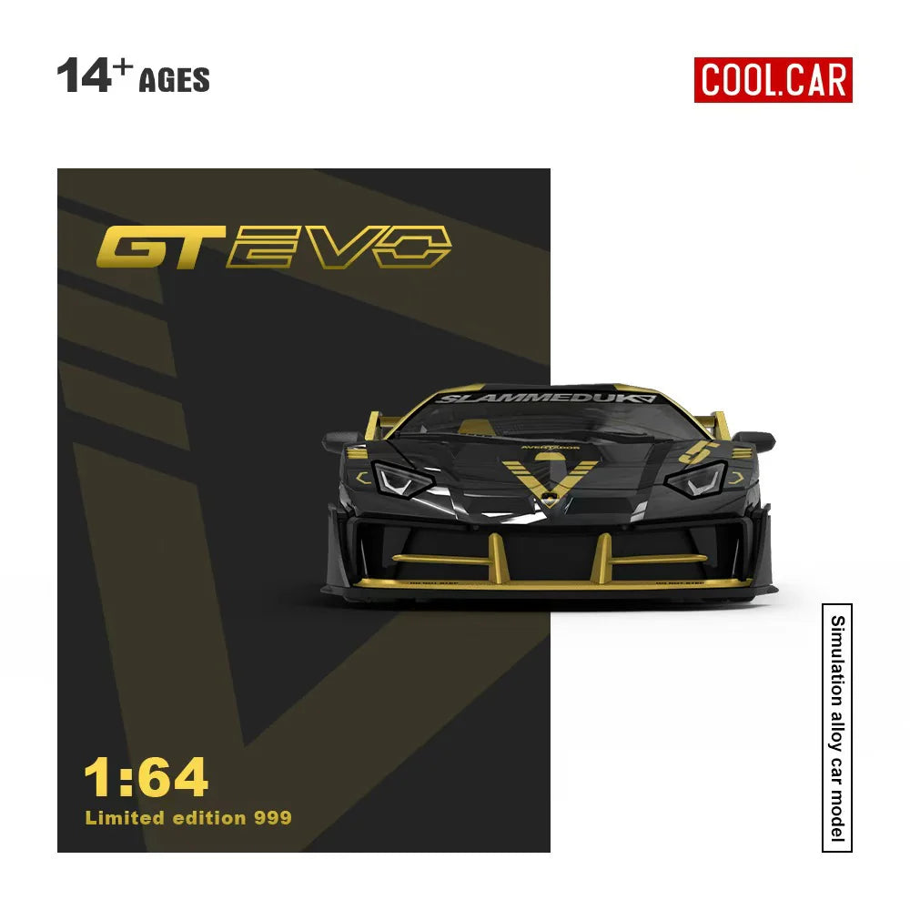 Lamborghini GT EVO V5 Black Gold – Cool Car 1:64 CC643831