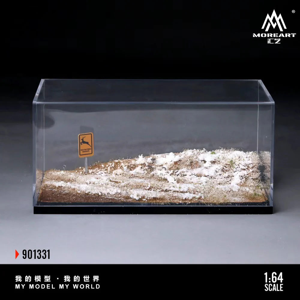 Scène de la première neige en forêt 1:64 – MoreArt MO901331