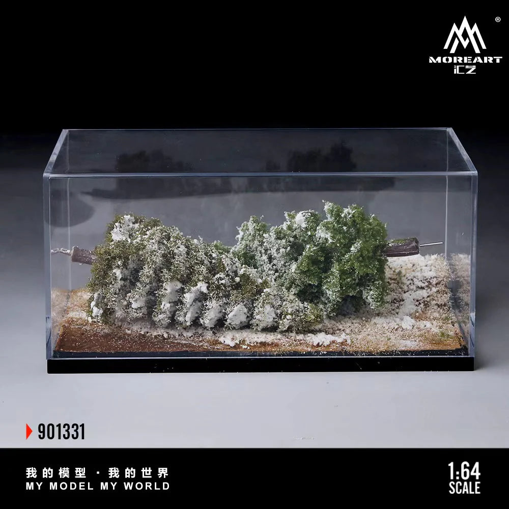 Scène de la première neige en forêt 1:64 – MoreArt MO901331