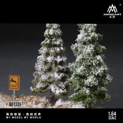 Scène de la première neige en forêt 1:64 – MoreArt MO901331