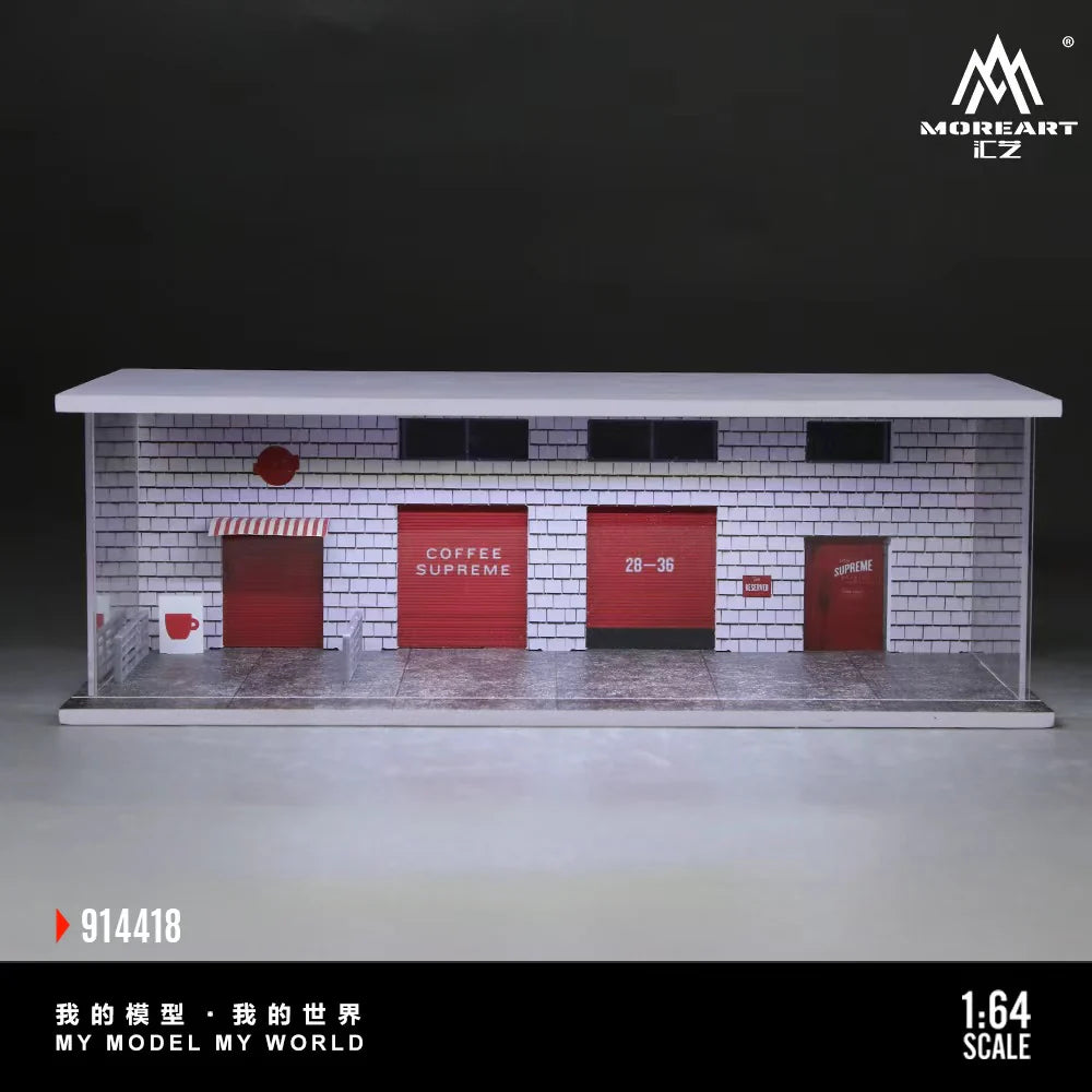 Popular Café C – Scène lumineuse 1:64 MoreArt MO914418