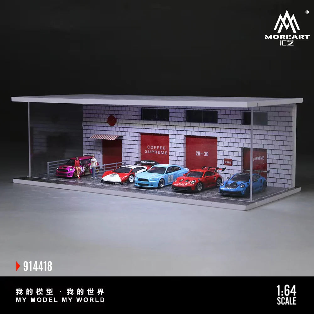 Popular Café C – Scène lumineuse 1:64 MoreArt MO914418