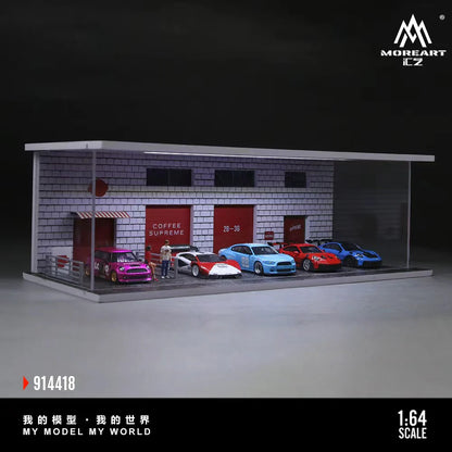 Popular Café C – Scène lumineuse 1:64 MoreArt MO914418