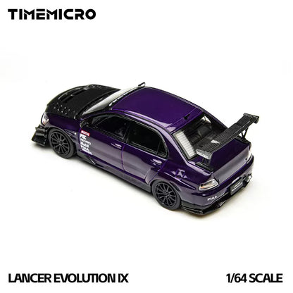 Mitsubishi Lancer Evolution IX TimeMicro × PSC Design 1:64 TM800214