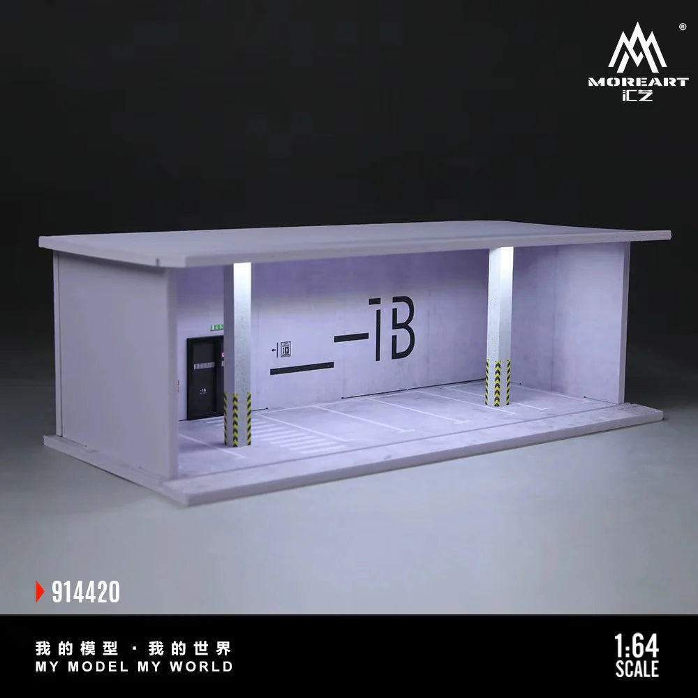 Underground Parking Lot Scene B-1B – MoreArt 1:64 MO914420