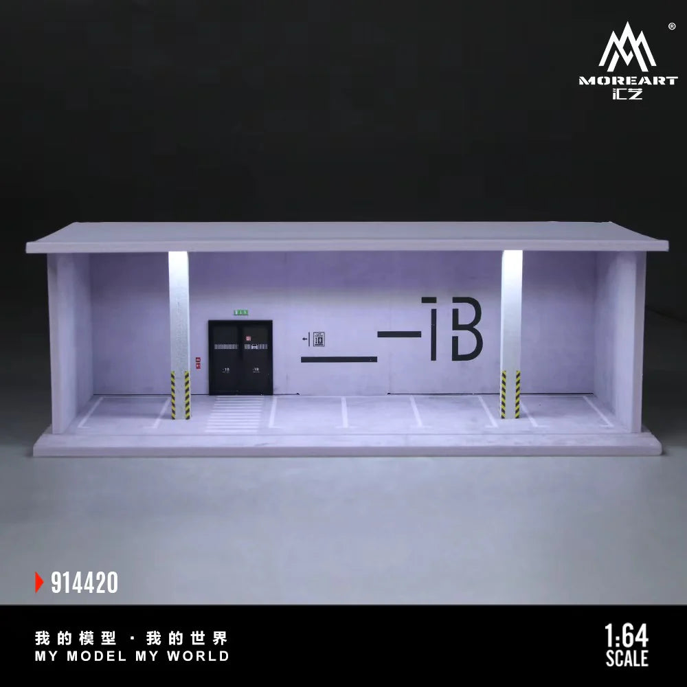 Underground Parking Lot Scene B-1B – MoreArt 1:64 MO914420