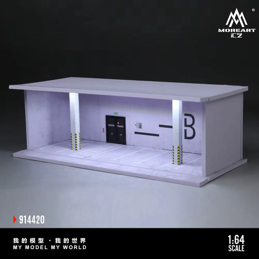 Underground Parking Lot Scene B-1B – MoreArt 1:64 MO914420