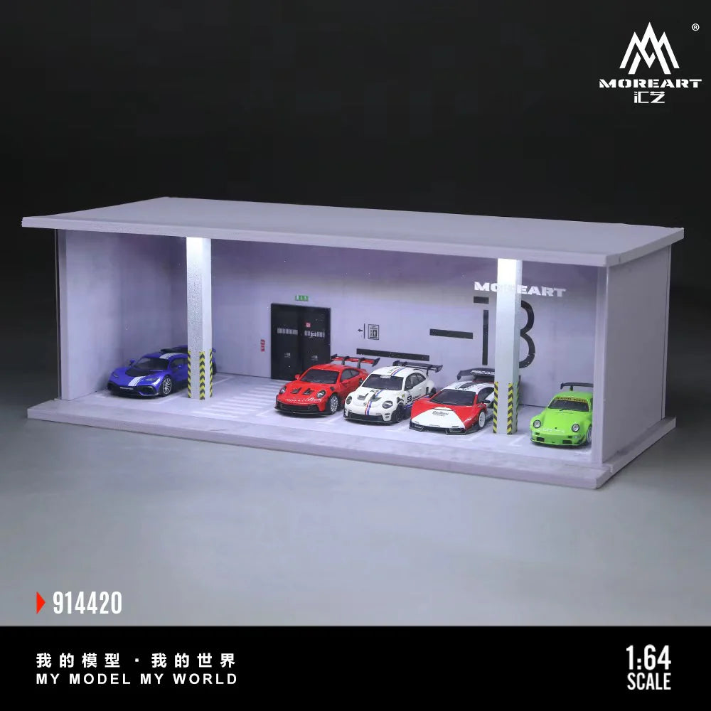 Underground Parking Lot Scene B-1B – MoreArt 1:64 MO914420