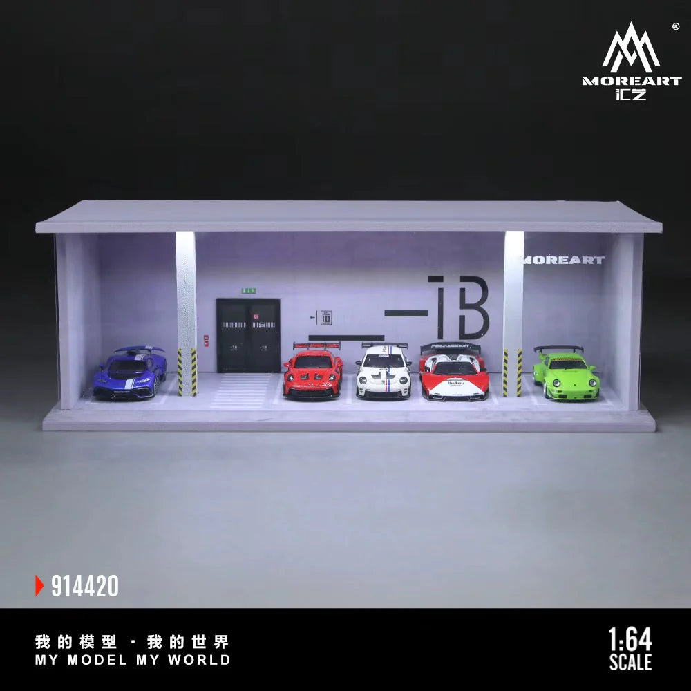 Underground Parking Lot Scene B-1B – MoreArt 1:64 MO914420