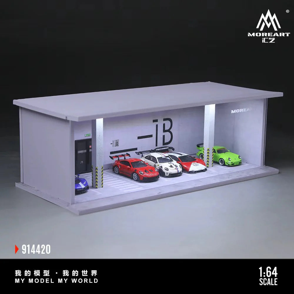Underground Parking Lot Scene B-1B – MoreArt 1:64 MO914420