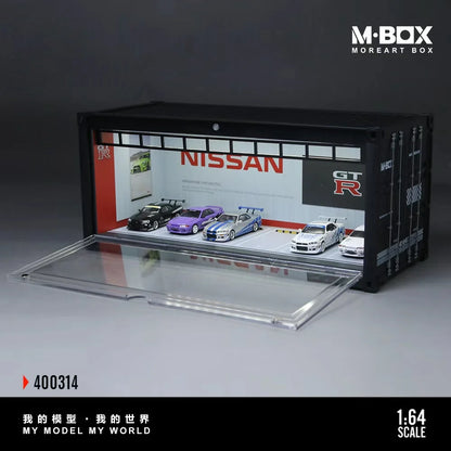 Nissan Container Storage Scene with LED Light 1:64 – M BOX MB400314