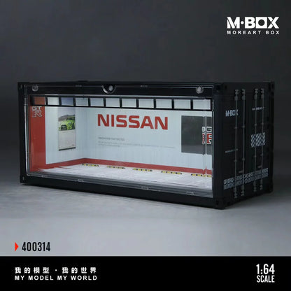 Nissan Container Storage Scene with LED Light 1:64 – M BOX MB400314