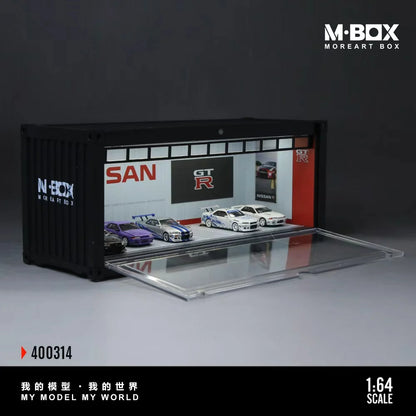Nissan Container Storage Scene with LED Light 1:64 – M BOX MB400314