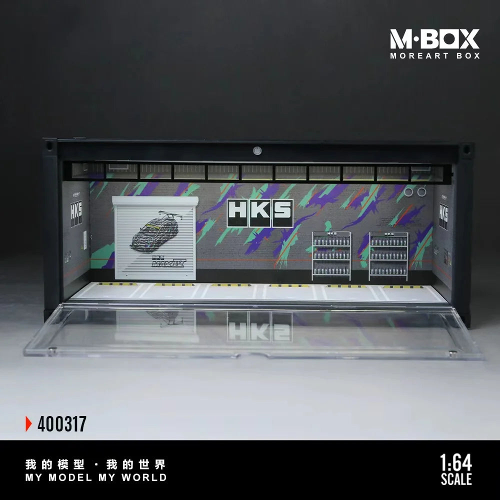 HKS Container Model Storage Scene B with Background – MBox 1:64 MB400317