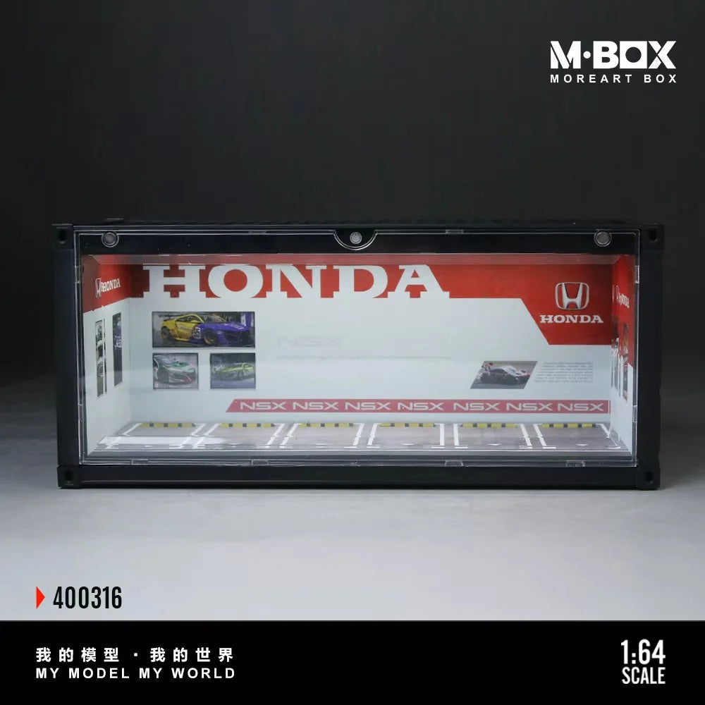 Scène de rangement conteneur Honda A – MBox 1:64 MB400316