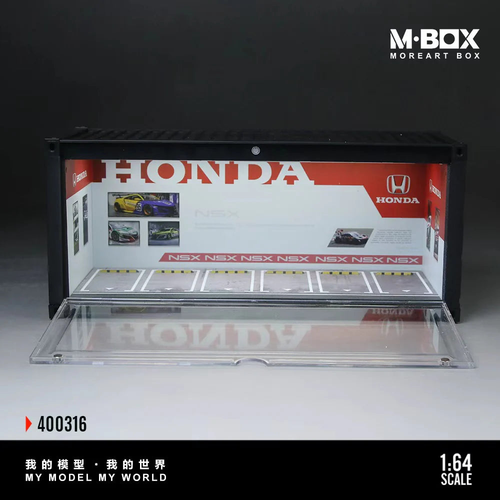 Honda Container Model Storage Scene A – MBox 1:64 MB400316