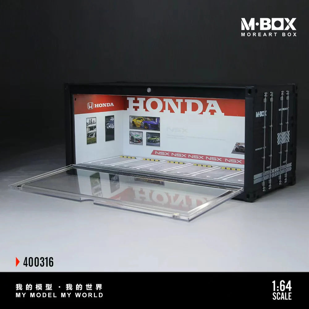 Scène de rangement conteneur Honda A – MBox 1:64 MB400316
