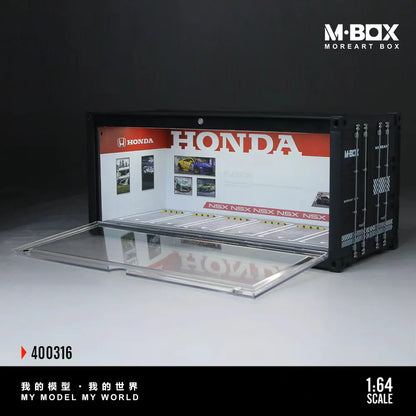 Scène de rangement conteneur Honda A – MBox 1:64 MB400316