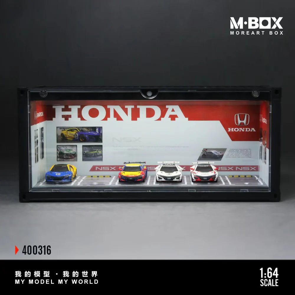 Honda Container Model Storage Scene A – MBox 1:64 MB400316
