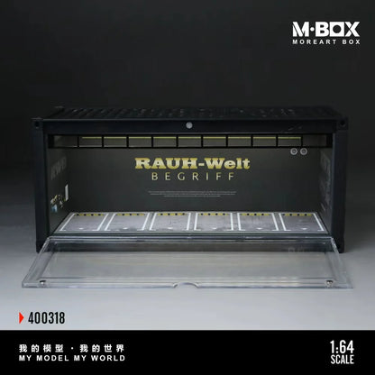 Scène de rangement conteneur RAUH-Welt Porsche C – MBox 1:64 MB400318