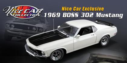 Ford Mustang Boss 302 1969 "Nice Car Collection Series 