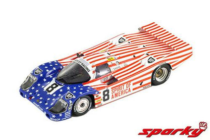 1:64 Porsche 956 No.8 3rd 24H Le Mans 1986 G. Follmer J. Morton K. Miller by Sparky