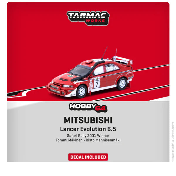 Mitsubishi Lancer Evo Safari Rally Winner 2001 