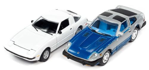 Johnny Lightning Import Heat Twin Pack Mazda RX-7 &amp; Datsun 280ZX
