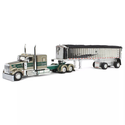 Kenworth W900L w/ MAC Dump Trailer D&amp;D Hauling &amp; Excavating