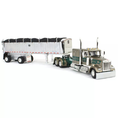 Kenworth W900L w/ MAC Dump Trailer D&amp;D Hauling &amp; Excavating