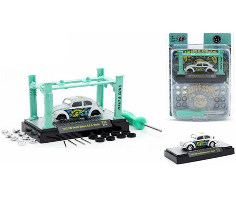 Maui &amp; Sons - 1953 VW Beetle Deluxe USA Model (M2 Machines-Model-Kit)