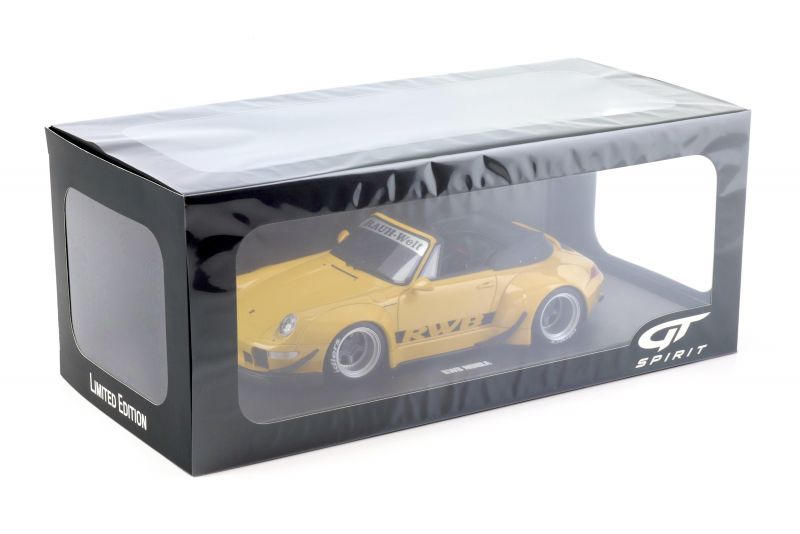 Porsche 911 (993) RWB Bodykit NOHRA RAUH-WELT yellow 2023