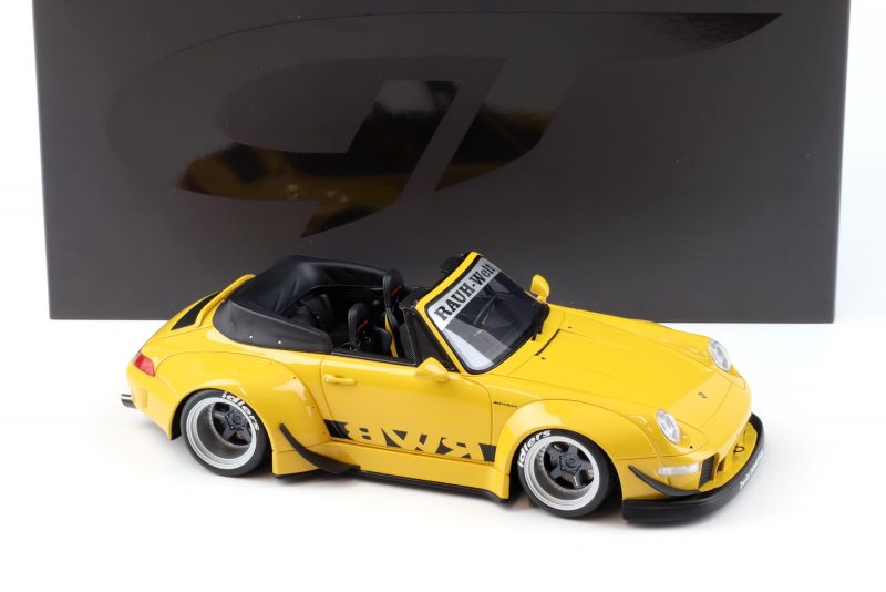 1/18 ポルシェ 911 (993) RWB Nohra Rauh-Welt Porsche 911 (993) RWB Bodykit NOHRA RAUH-WELT yellow 2023 – Nice