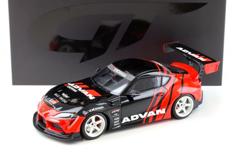 Toyota Supra GR by ADVAN 2020 black/ red