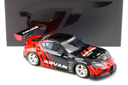 Toyota Supra GR by ADVAN 2020 black/ red