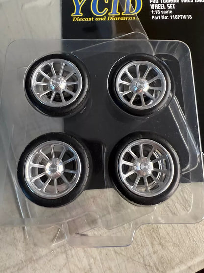 Roues 18 pouces, CNC (Haut Gamme)  18 inch, CNC Machined Alloy Tire and Wheel Set