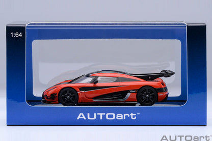 Koenigsegg One: 1 (Lava Orange/Carbon) - Autoart 1/64
