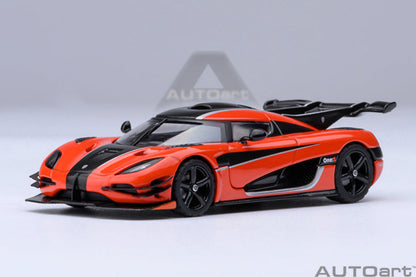 Koenigsegg One: 1 (Lava Orange/Carbon) - Autoart 1/64