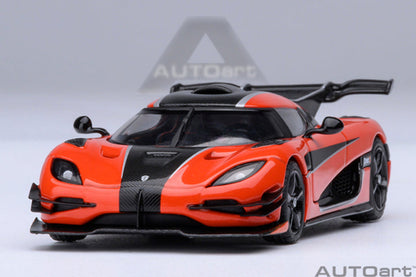 Koenigsegg One: 1 (Lava Orange/Carbon) - Autoart 1/64