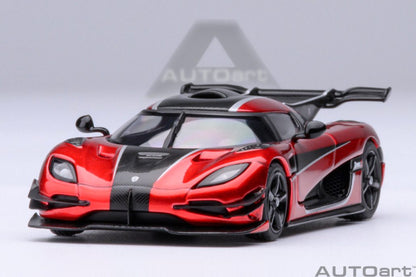 Koenigsegg One: 1 (Apple Red/Carbon) - Autoart 1/64